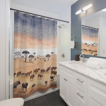 Savanna Serenade Shower Curtain