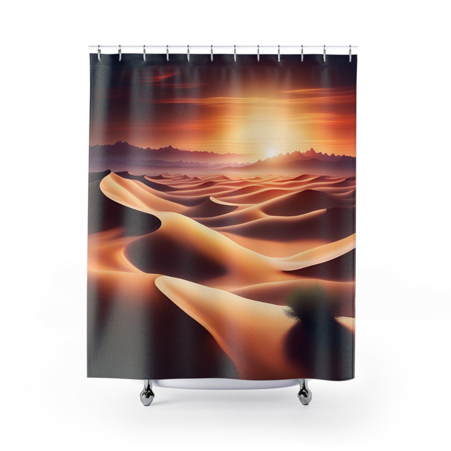 Desert Sunset Shower Curtain