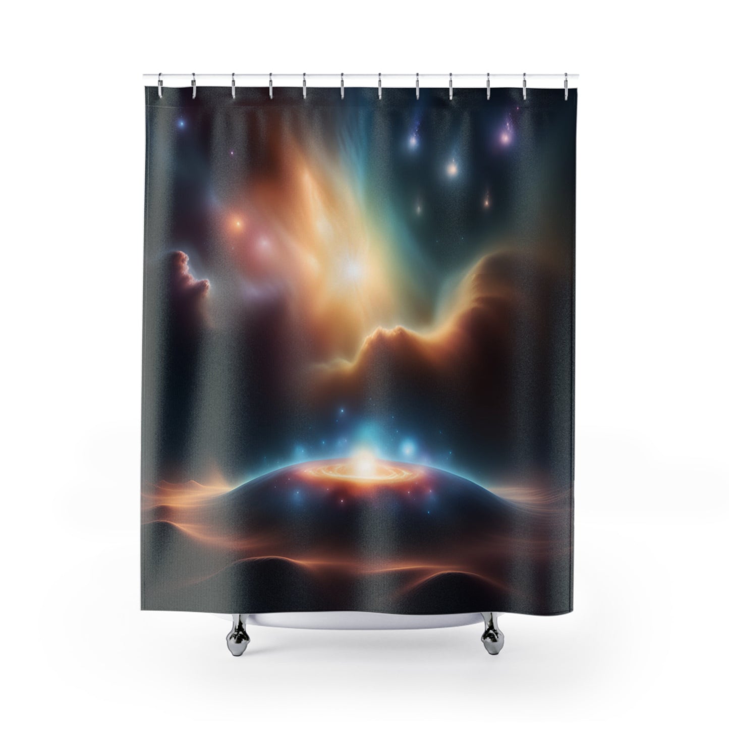 Cosmic Dawn Shower Curtain