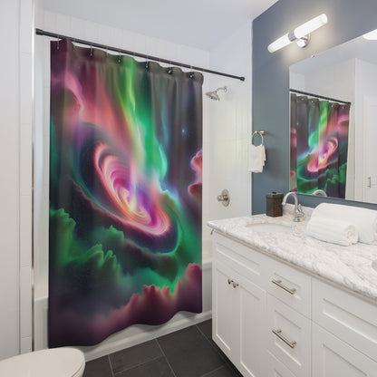 Nebula Birth Shower Curtain