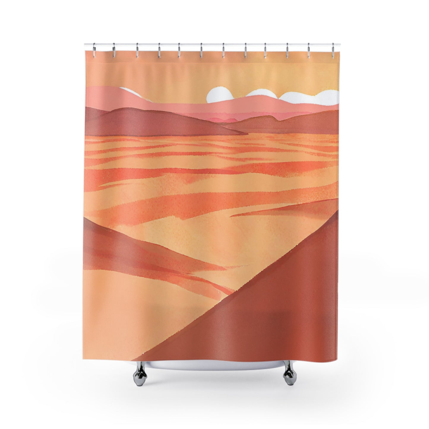 Sprawling Desert Shower Curtain