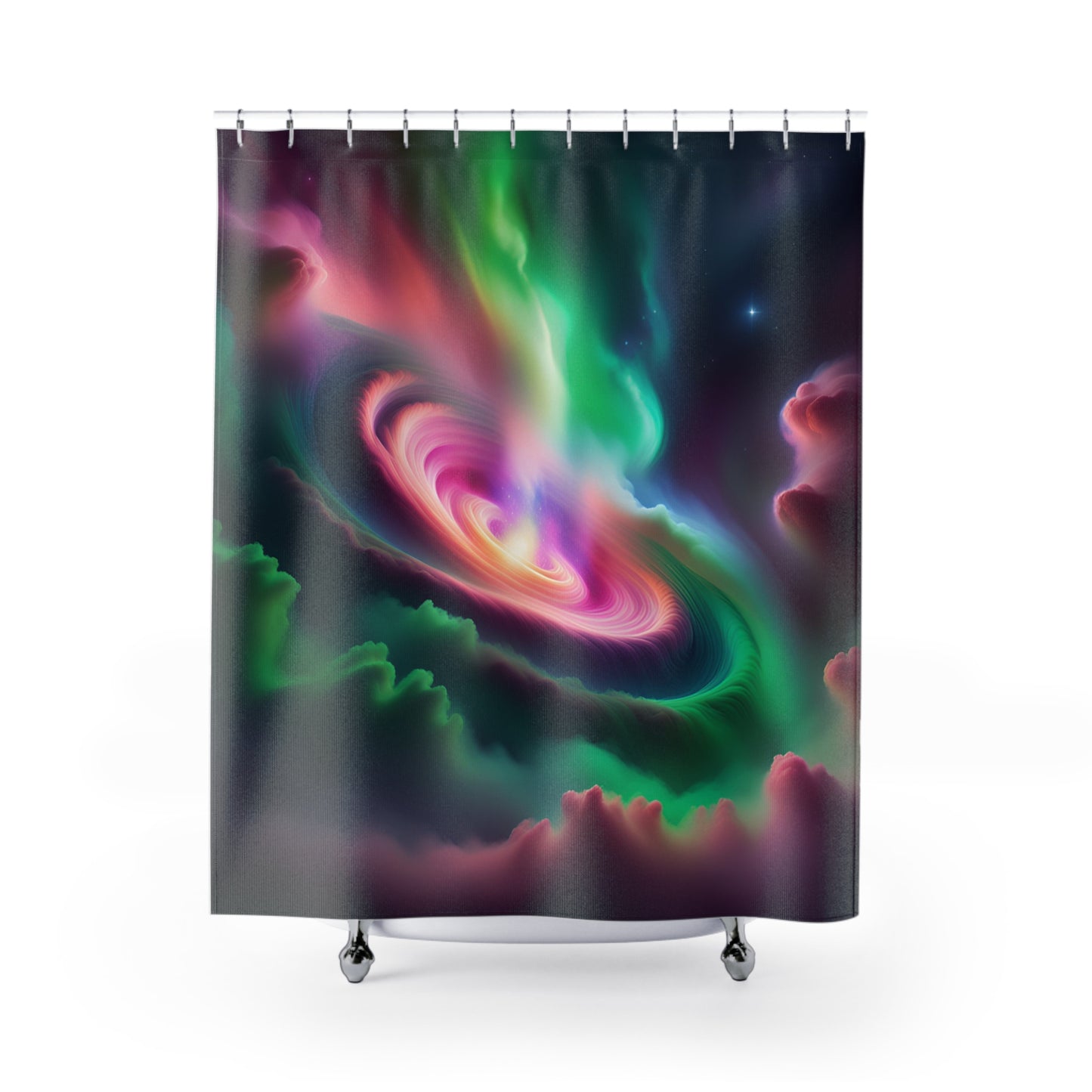 Nebula Birth Shower Curtain